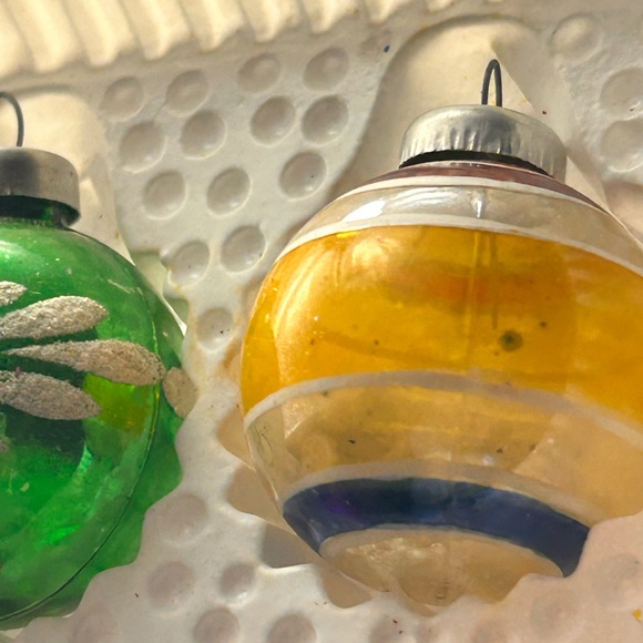 8 Vtg miniature Made in Columbia By Bradford Novelty Company Christmas ornaments - Picture 8 of 15